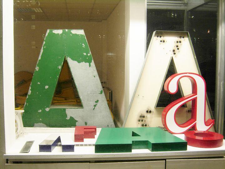 Antiguas tipografías en el museo de las letras