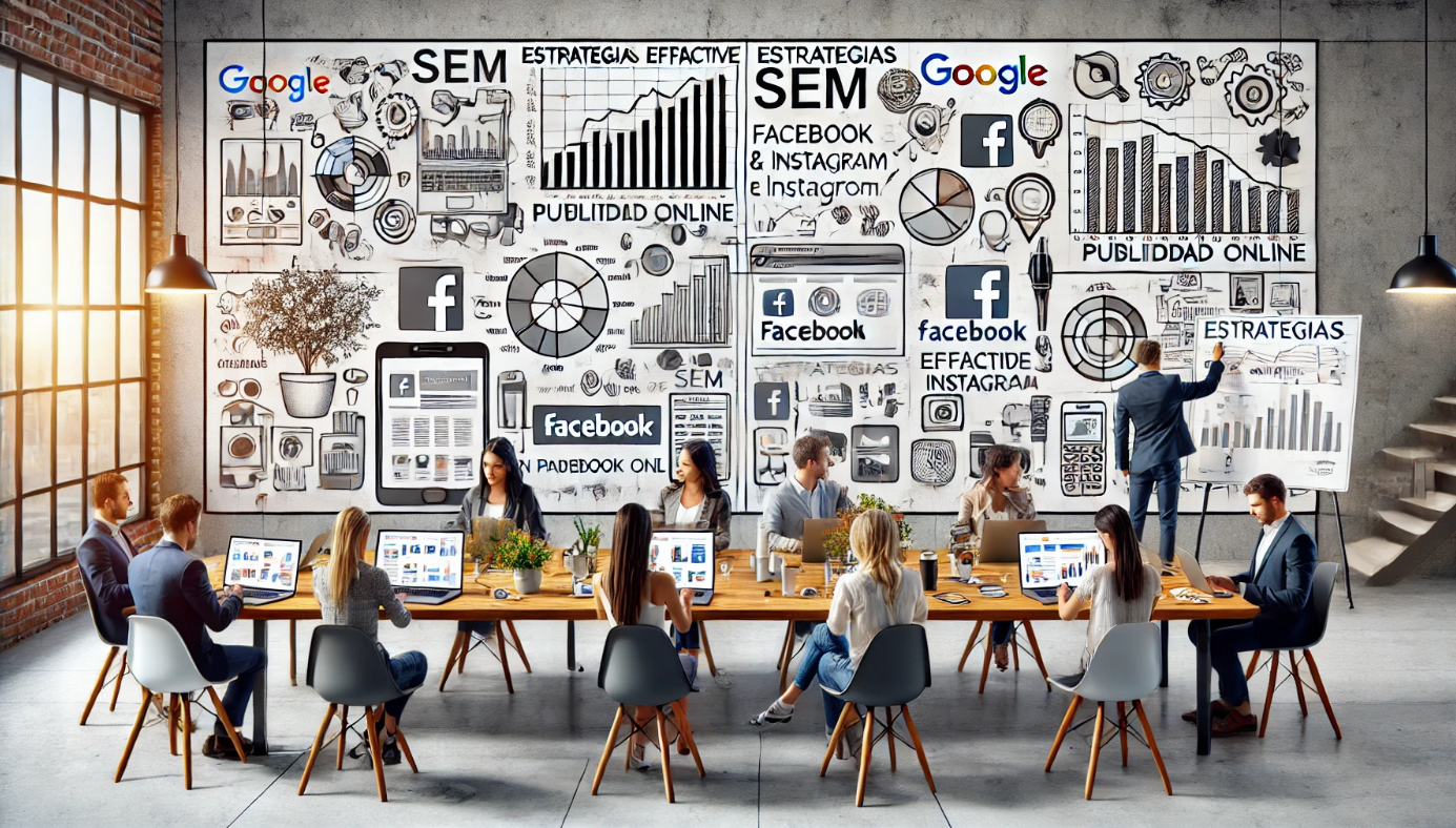 Featured image for “Estrategias efectivas de SEM y publicidad online en Google, Facebook e Instagram”