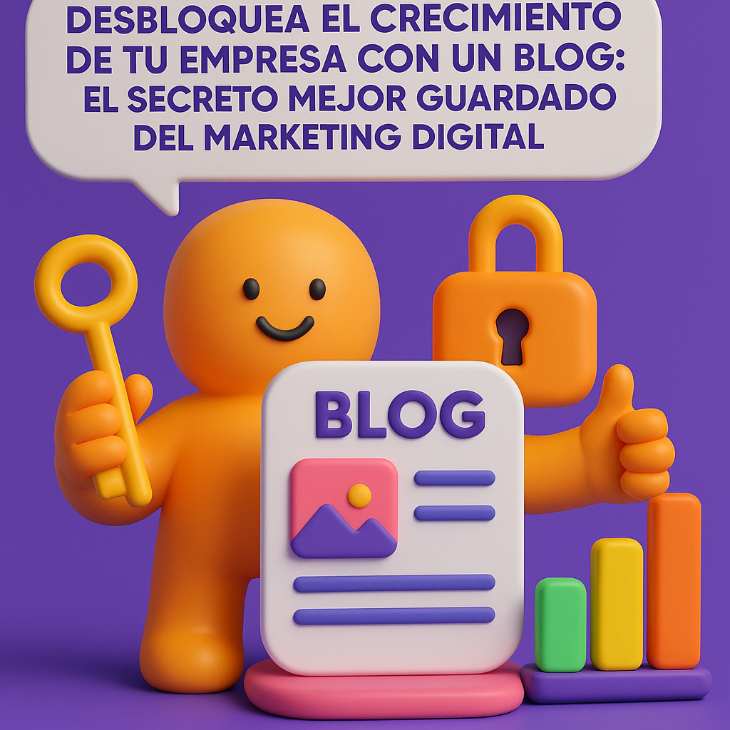 Featured image for “«Desbloquea el Crecimiento de Tu Empresa con un Blog: El Secreto Mejor Guardado del Marketing Digital»”