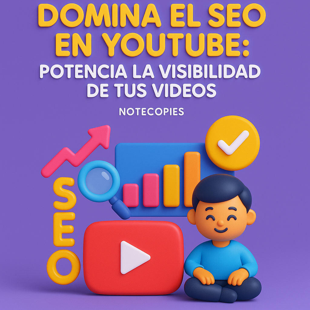 Featured image for “Domina el SEO en YouTube: Potencia la Visibilidad de tus Videos con Notecopies”