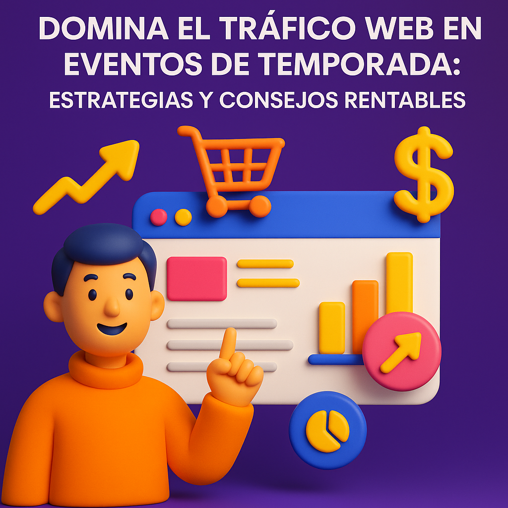 Featured image for “Domina el Tráfico Web en Eventos de Temporada: Estrategias y Consejos Rentables”