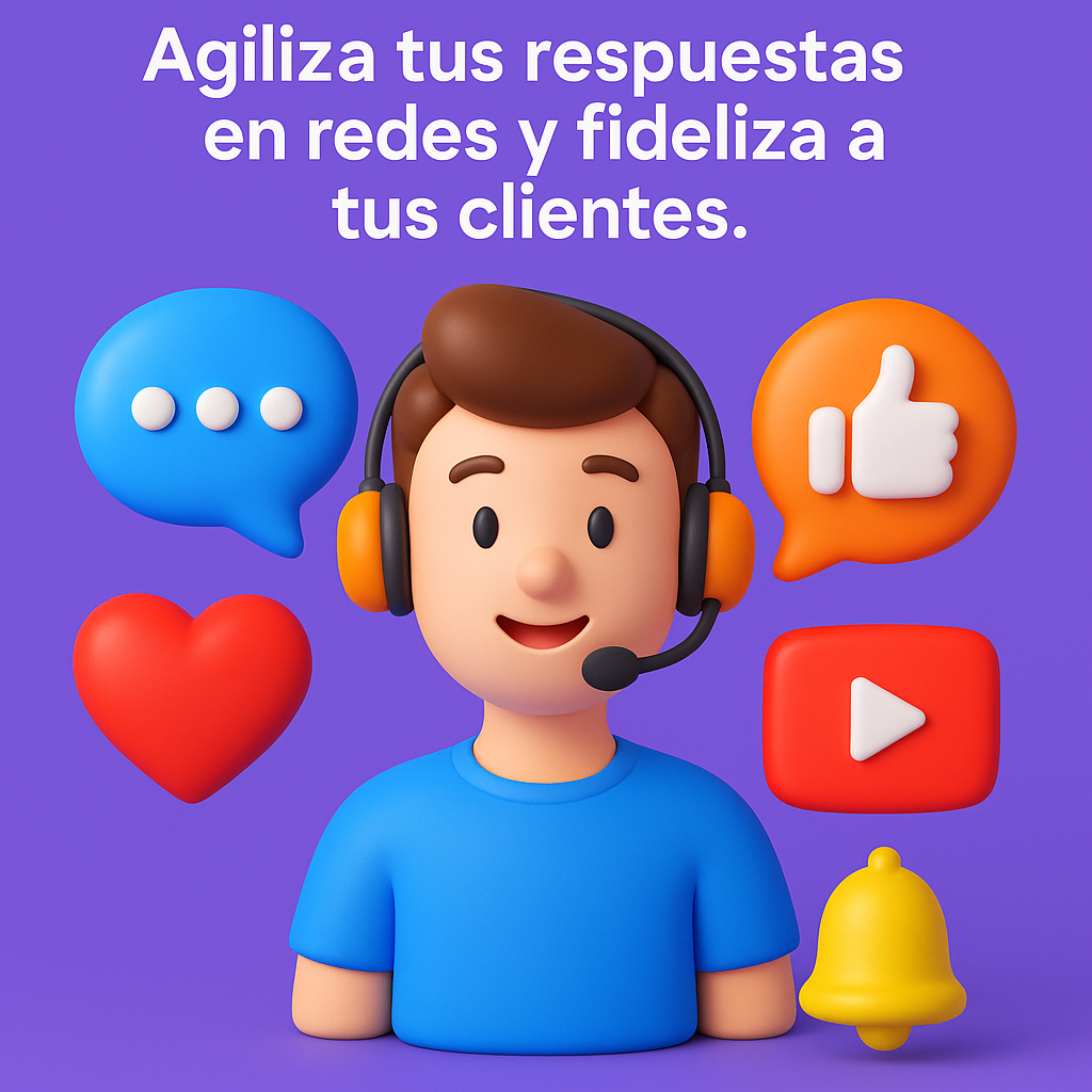 Featured image for “Agiliza tus respuestas en redes y fideliza a tus clientes”