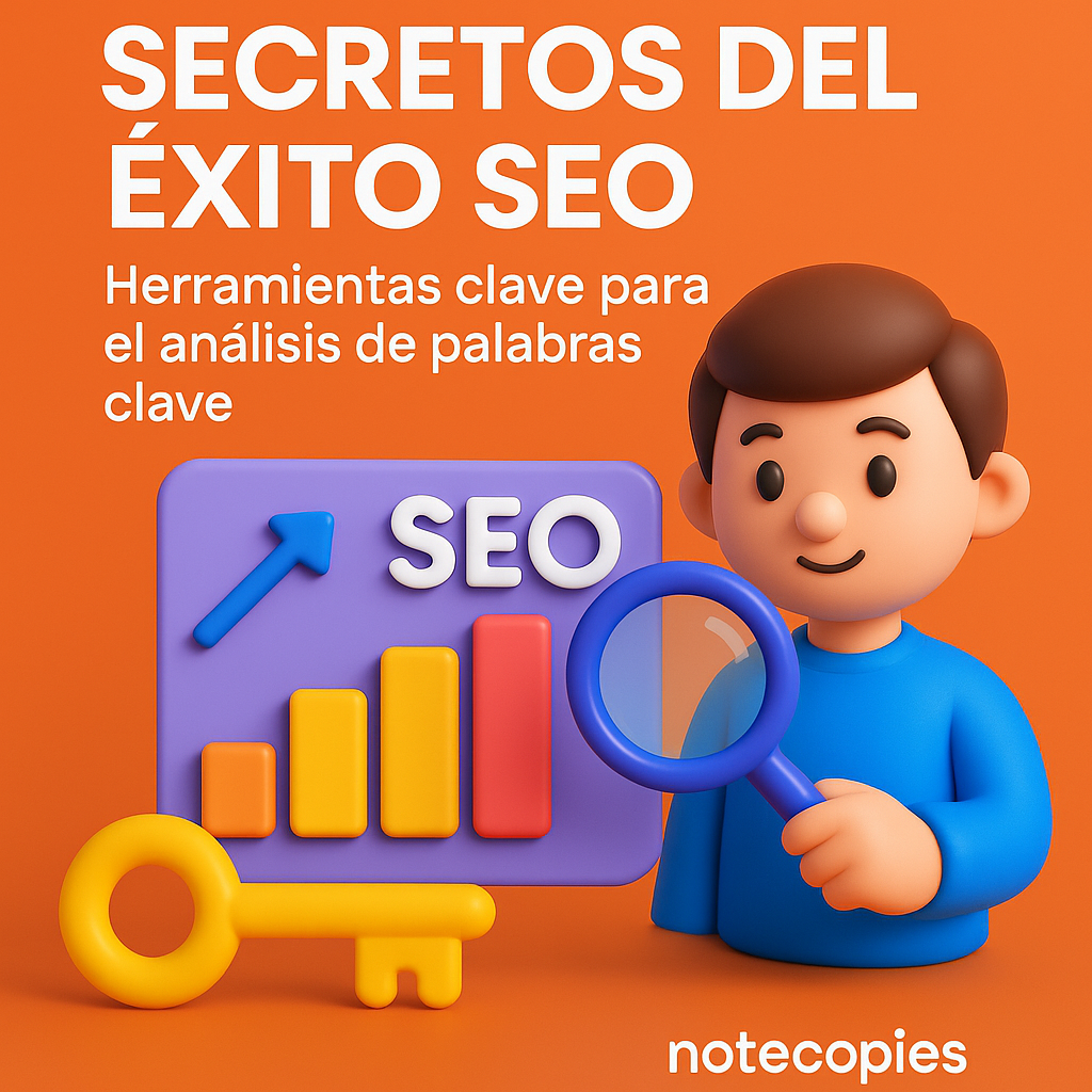 Featured image for “Secretos del Éxito SEO: Herramientas Clave para el Análisis de Palabras Clave por Notecopies”